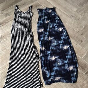 Stylish Black and Blue Women's Dresses